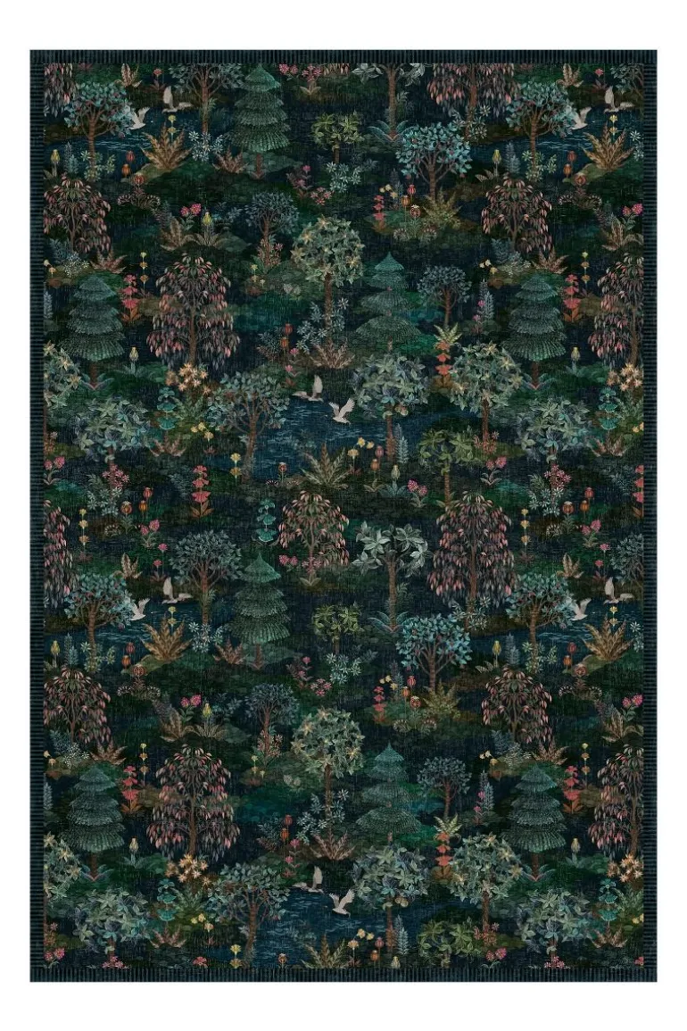 Vloerkleed Pip Garden By Pip Donkerblauw