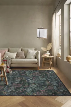 Vloerkleed Pip Garden By Pip Donkerblauw