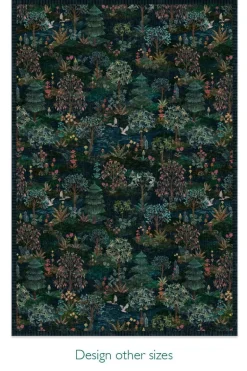 Vloerkleed Pip Garden By Pip Donkerblauw