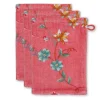 Washandje Set/3 Les Fleurs 16X22 Cm