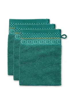 Washandje Set/3 Soft Zellige 16X22 Cm