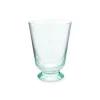 Water Glas Gedraaid Blauw