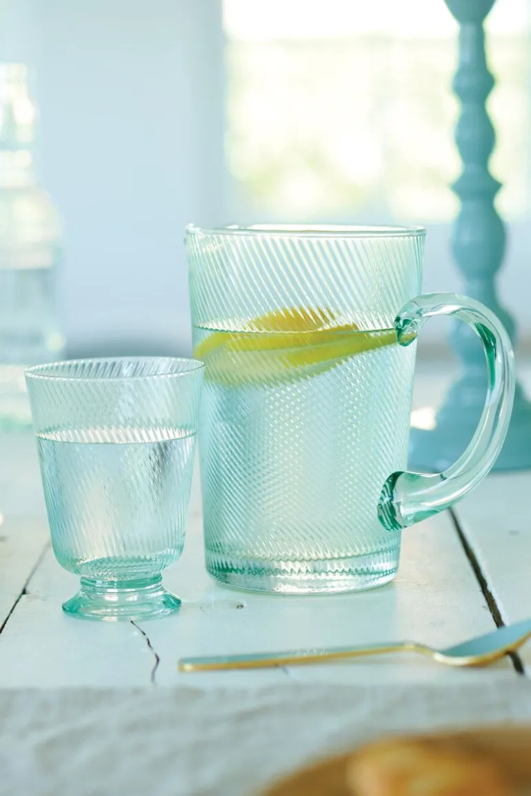 Waterkan Gedraaid Blauw