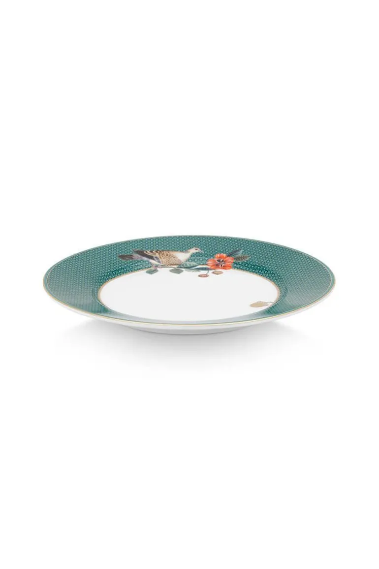 Winter Wonderland Gebaksbord Groen 17 Cm