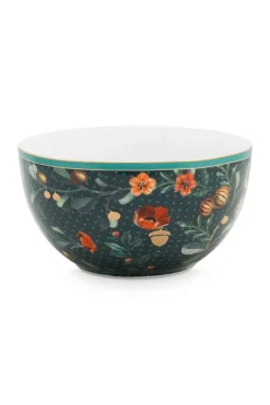 Winter Wonderland Kom Groen 12 Cm
