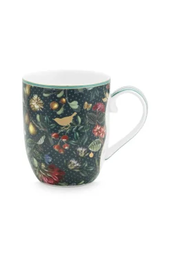 Winter Wonderland Mok Klein Donkerblauw