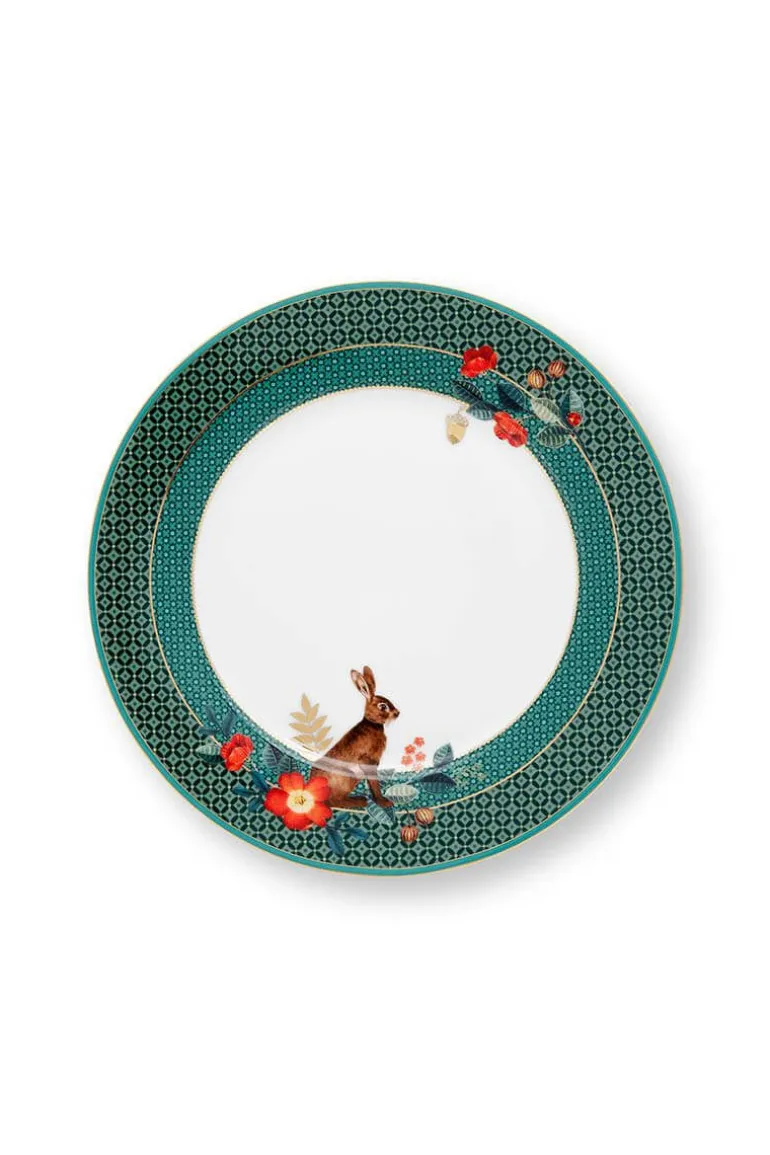 Winter Wonderland Ontbijtbord Groen 21Cm