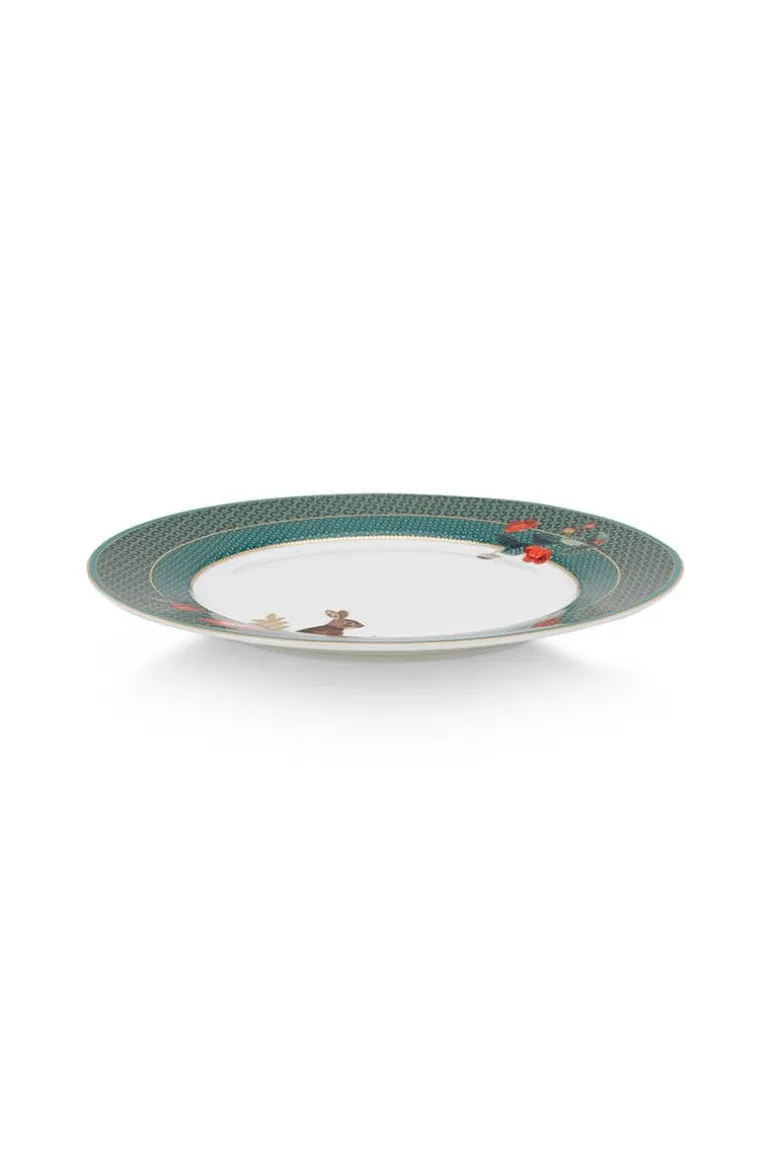 Winter Wonderland Ontbijtbord Groen 21Cm